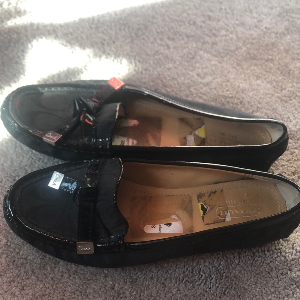 Black Coach Loafers